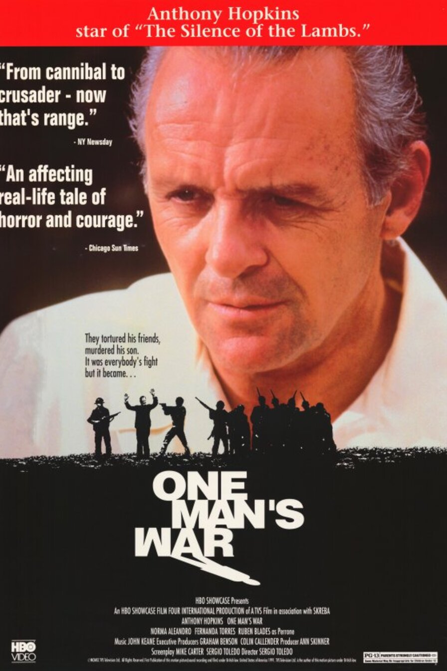 One Man's War poster
